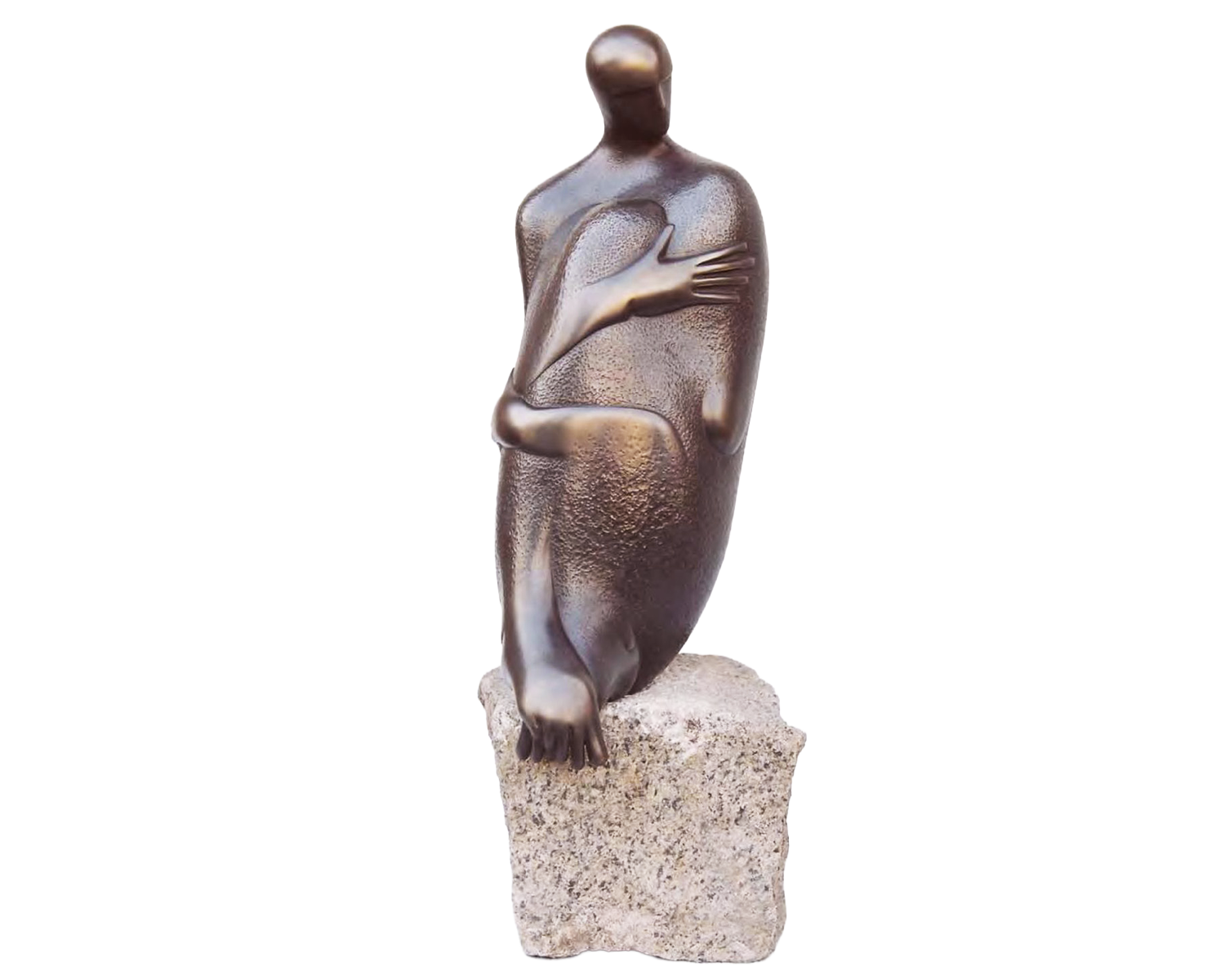 In Private — original bronze sculpture by Botren