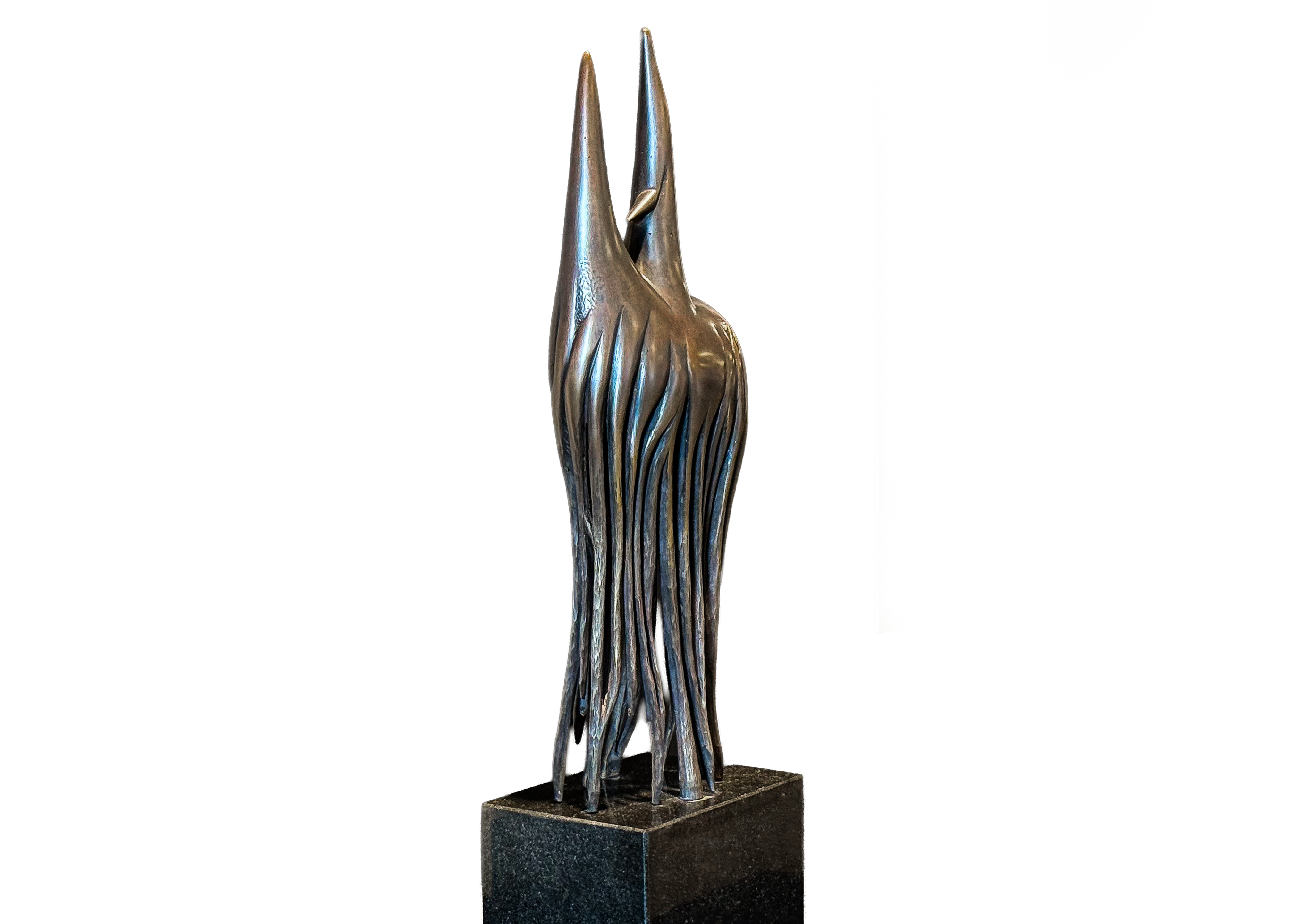 Pilgrimage of Dreams I — original bronze sculpture by Botren